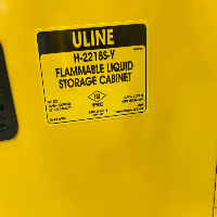 ULINE 12 Gallon Flammable Liquid Storage Cabinet image 3